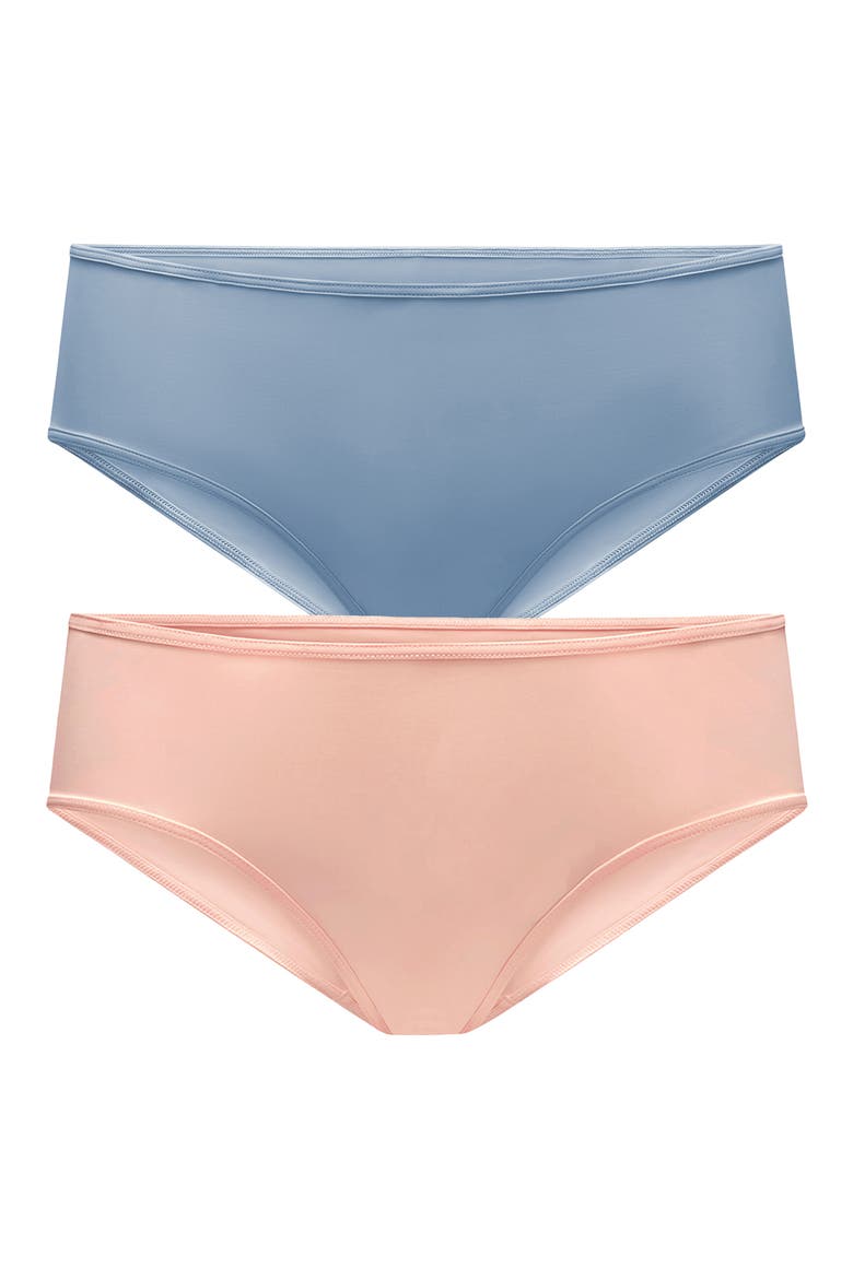 Assorted 2-Pack 24/7® Classic Hipsters, Main, color, LAKE/ BALLET