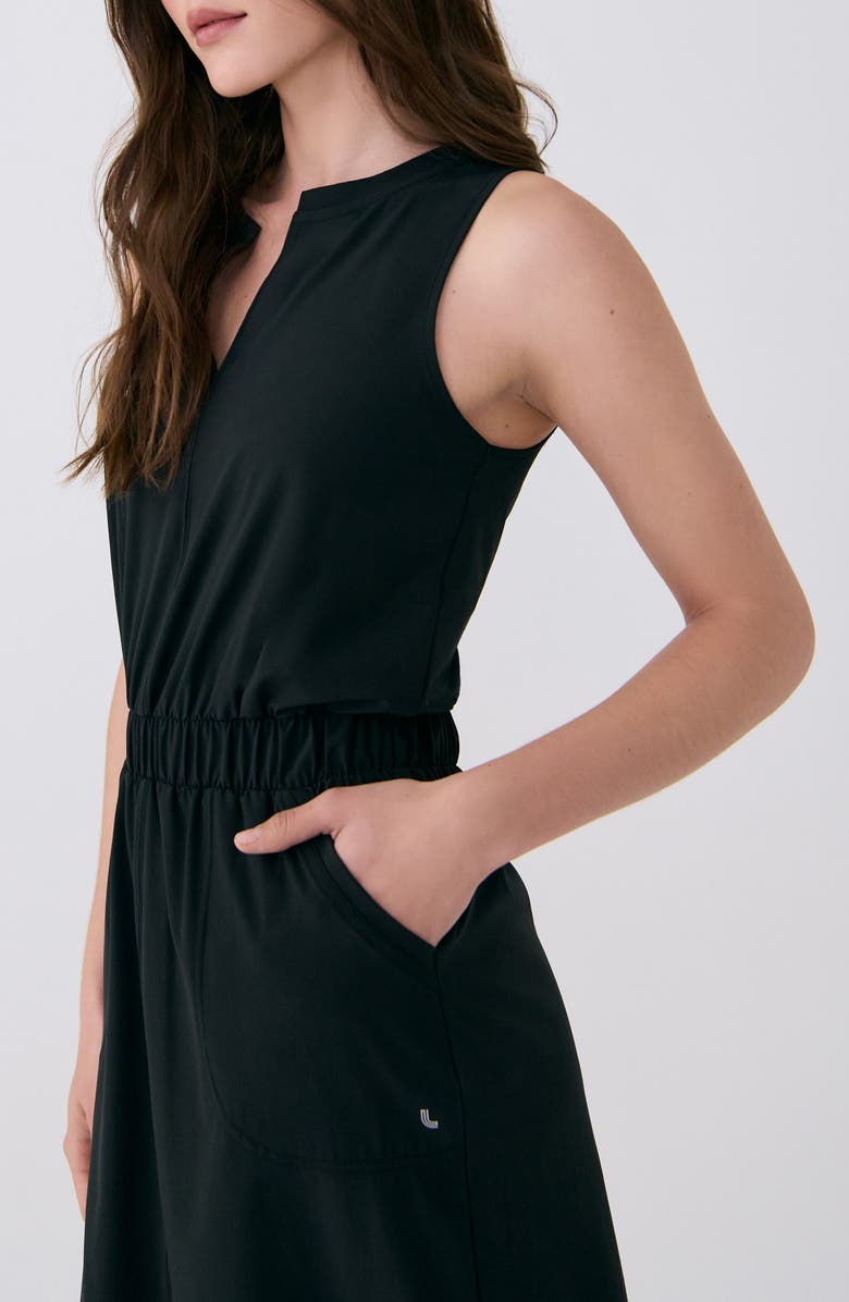 Lole Olivie Sleeveless Midi Dress, Alternate, color, 