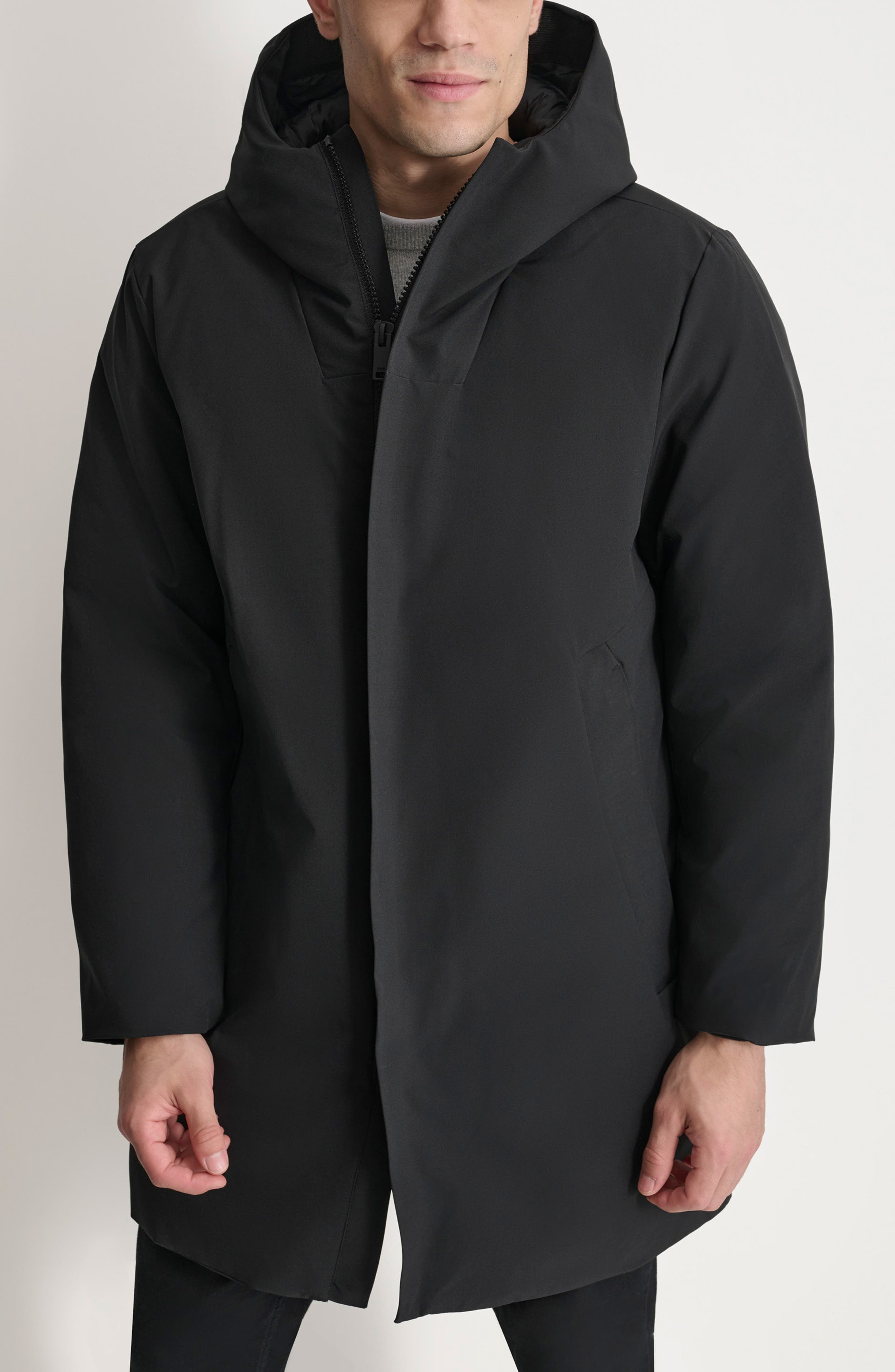 DKNY Stretch Arctic Hooded Jacket