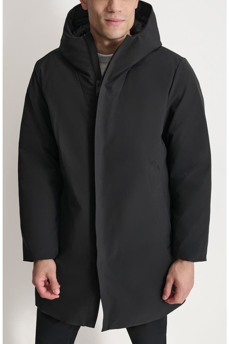 Stretch Arctic Hooded Jacket, Main, color, BLACK