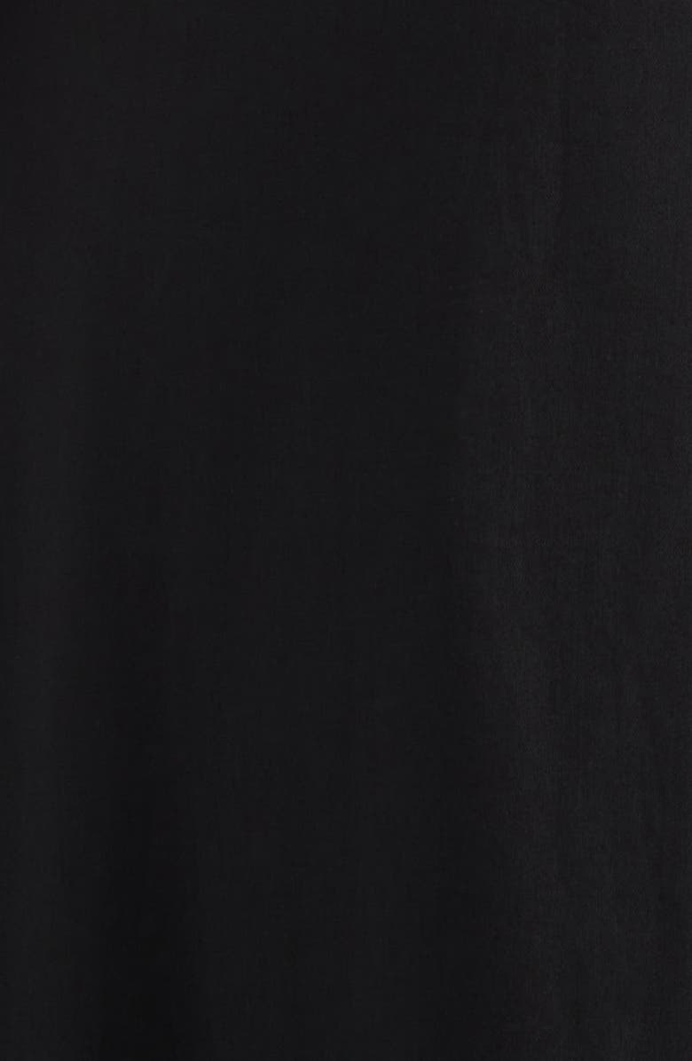 Sacai Cotton Broadcloth Dress, Alternate, color, Black