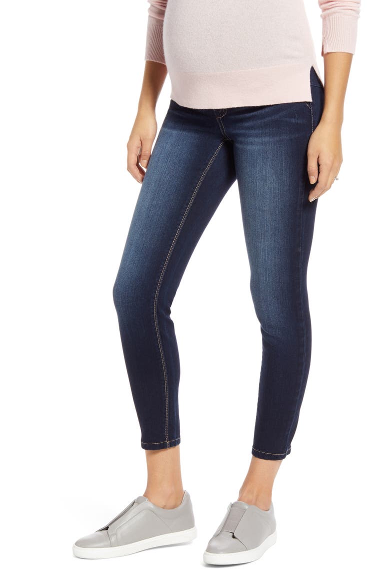 Flex Ankle Maternity Jeans, Main, color, RAQUEL