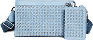 Christian Louboutin Funky Studded Canvas Crossbody Bag
