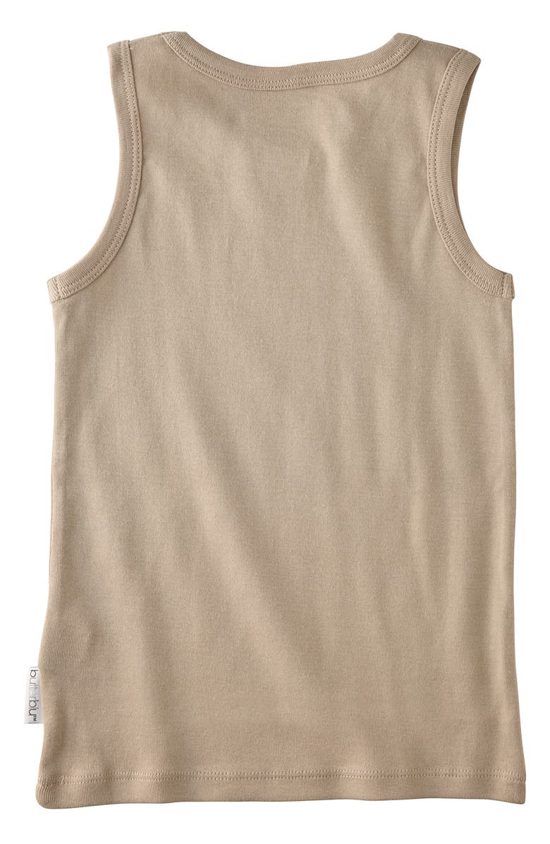BUTTERBLU Assorted 10-Pack Malone Organic Cotton Tanks, Alternate, color, Stone Natural Rainbow