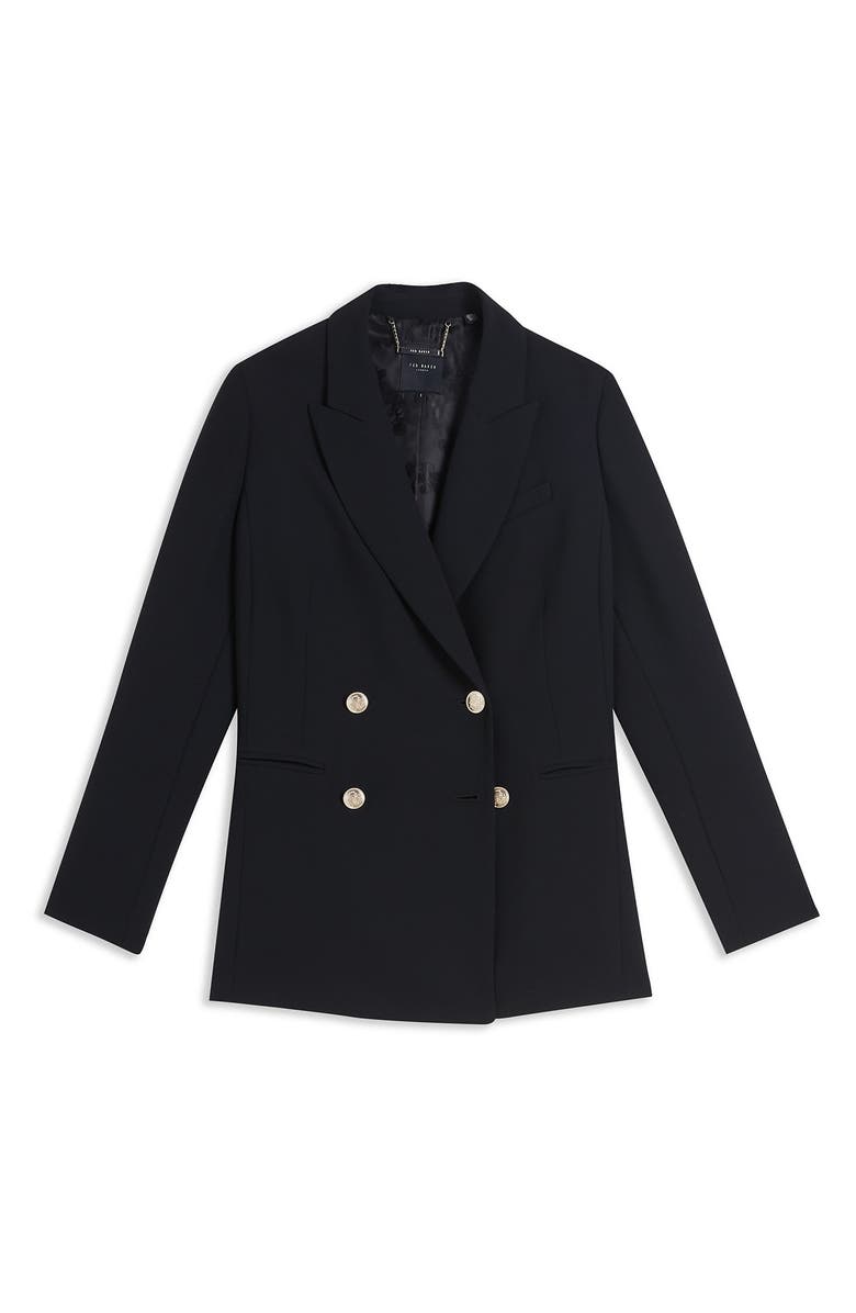 Ted Baker London Llaya Double Breasted Jacket, Alternate, color,