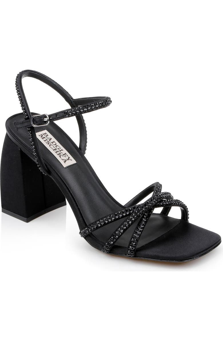 Badgley Mischka Collection Brixley Ankle Strap Sandal, Main, color,