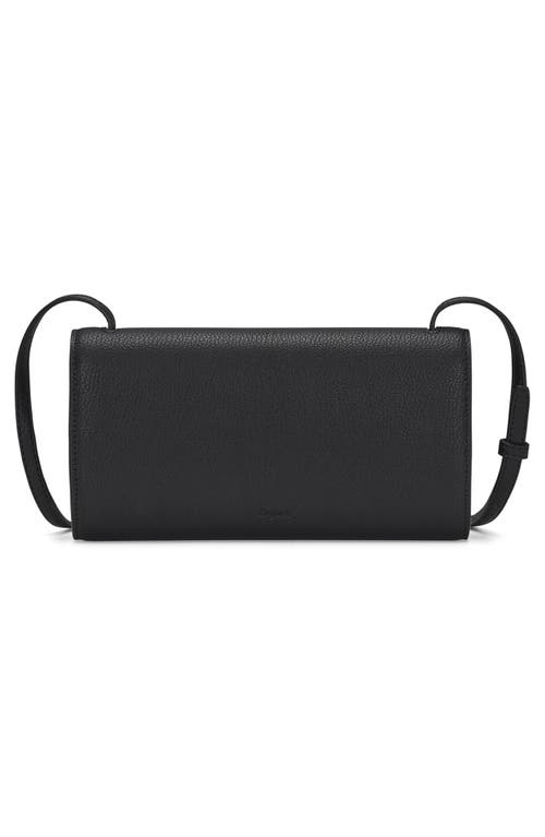 Oryany Mandy Leather Crossbody Wallet In Black