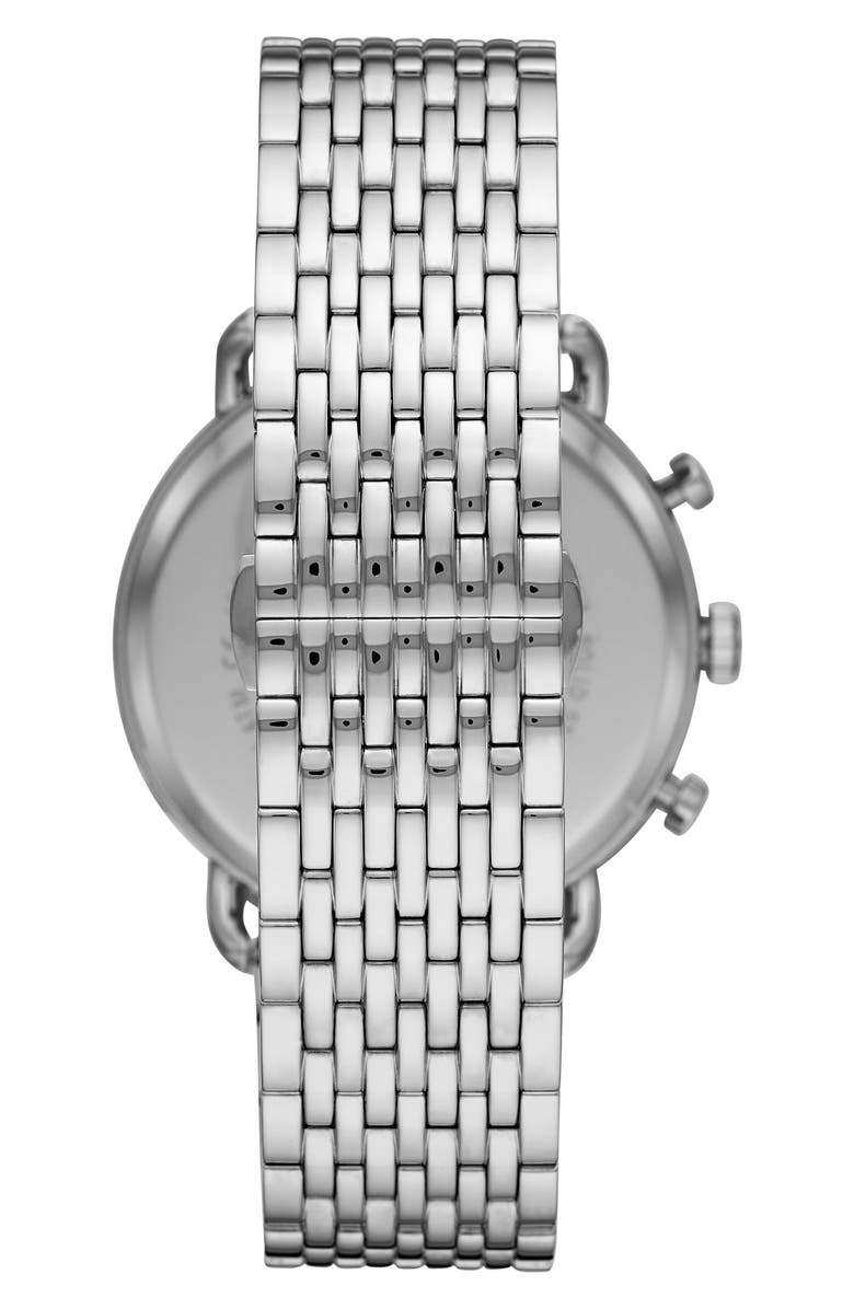 Emporio Armani Men's Chronograph Stainless Steel Watch, 43mm, Alternate, color, 