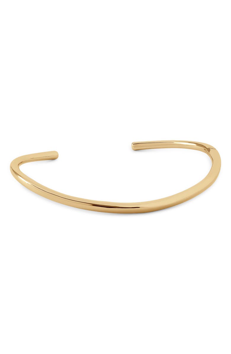 Jennifer Fisher Sculpted Clean Collar Choker, Alternate, color, Yellow Gold