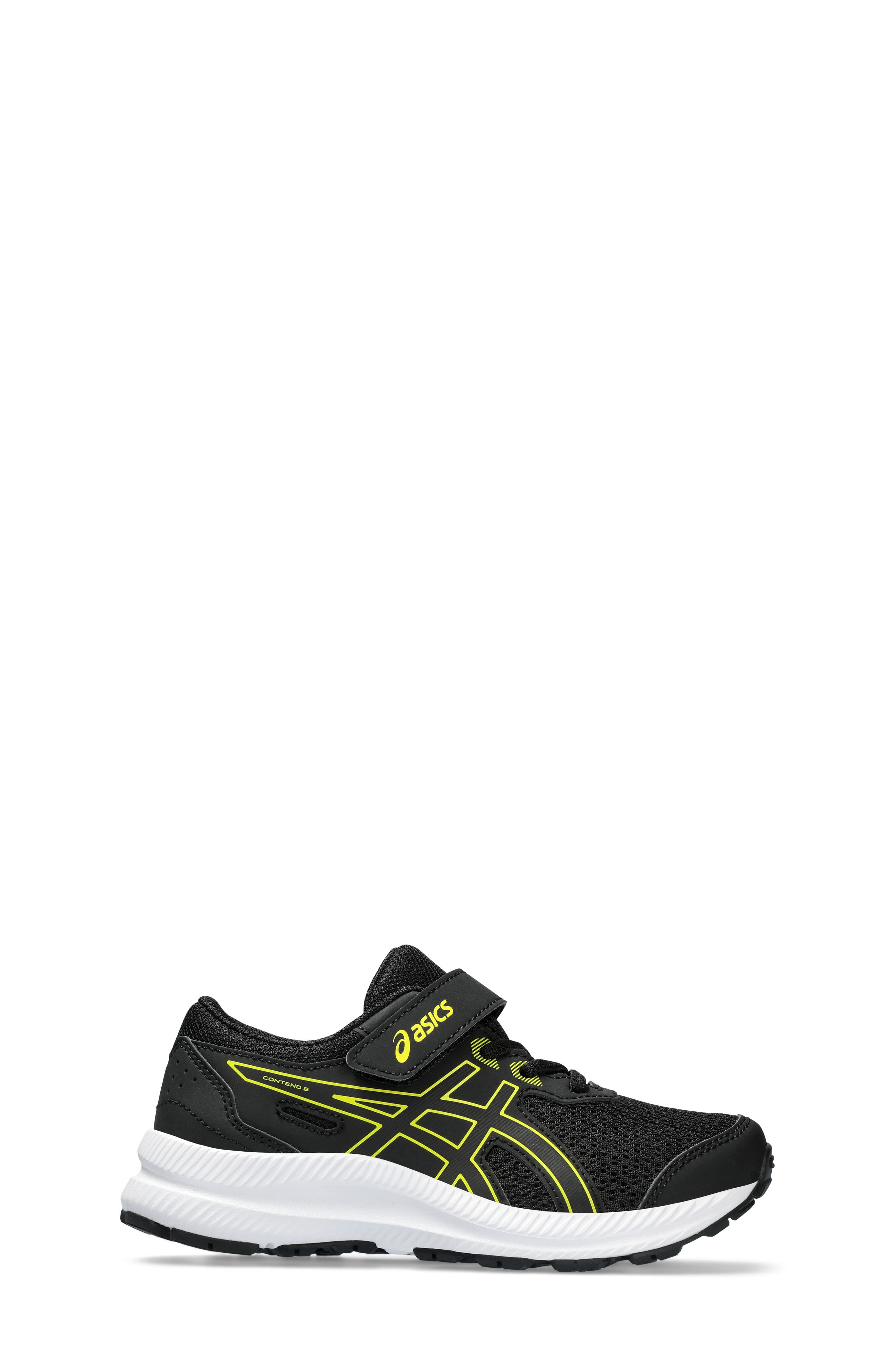 ASICS<sup>®</sup> Kids' Contend Sneaker, Alternate, color, Black/ Bright Yellow