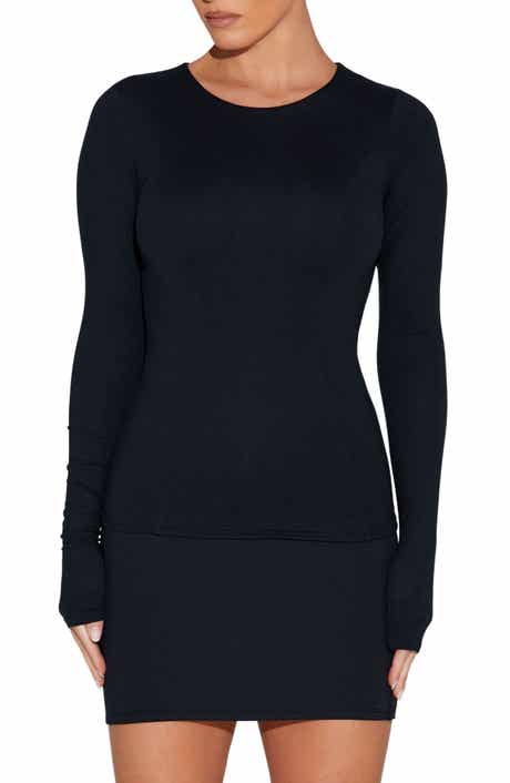 Naked Wardrobe x BARE In the Bare Long Sleeve Top