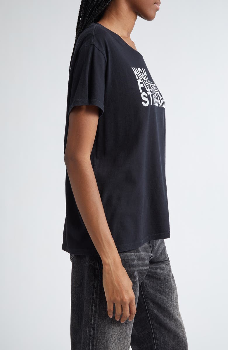 R13 High Fucking Standards Graphic T-Shirt, Alternate, color, 