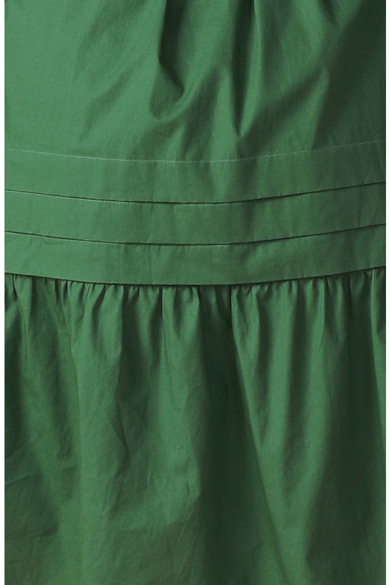 Long Sleeve Shirtdress, Alternate, color, GREEN