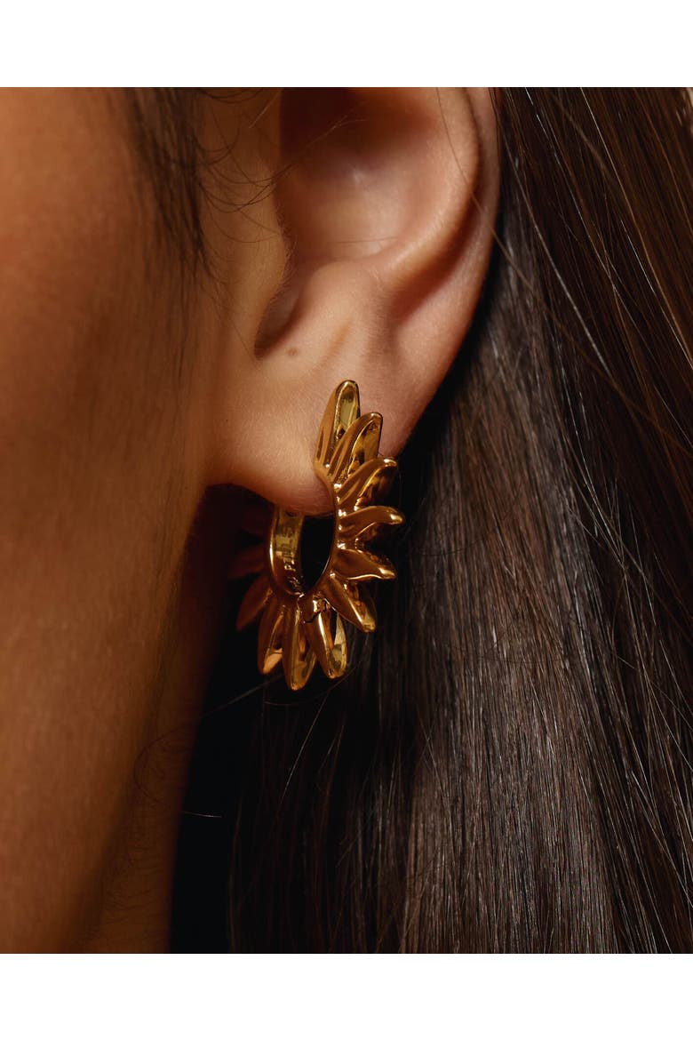 Desert Heat Hoop, Alternate, color, Gold