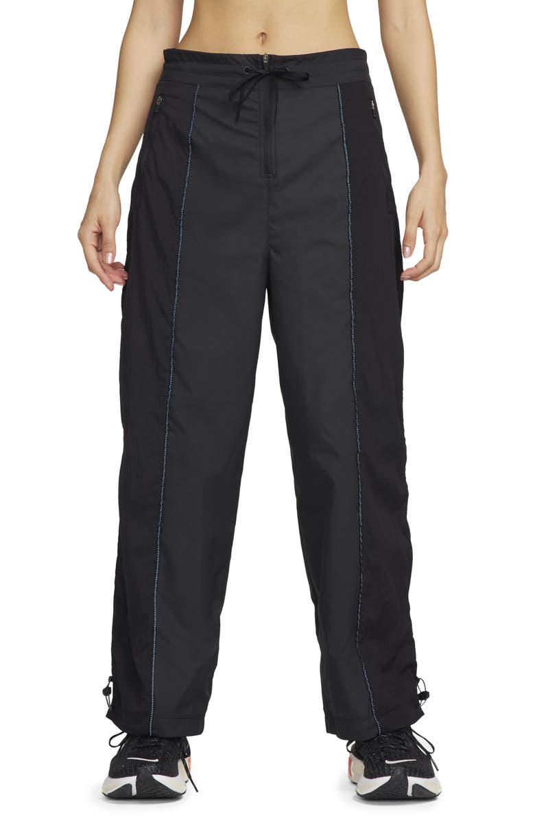 Nike Running Division Water Repellent High Waist Pants, Main, color, 