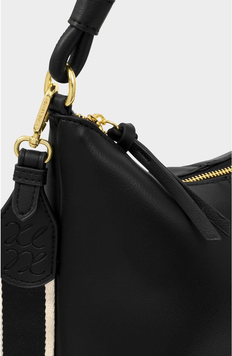 Katie Loxton Hallie Satchel Bag, Alternate, color, Black