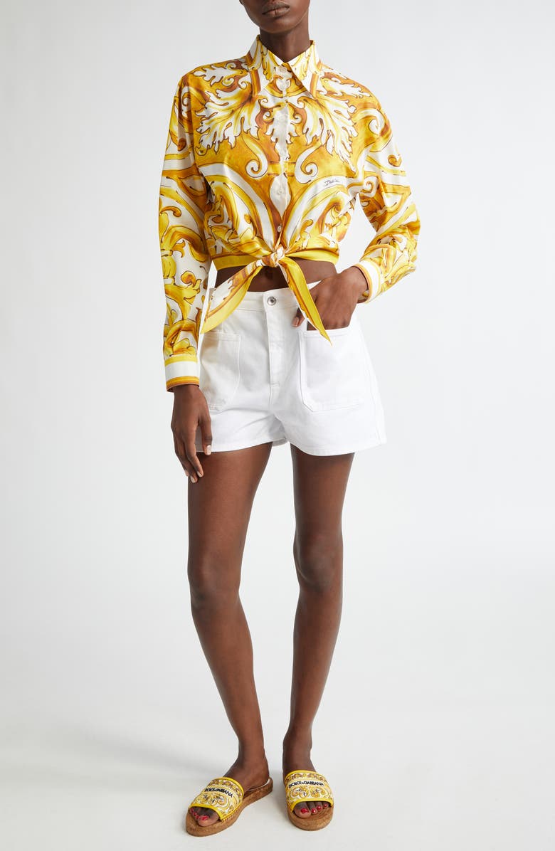 Dolce&Gabbana Denim Shorts, Alternate, color, S9001 Variante Abbinata