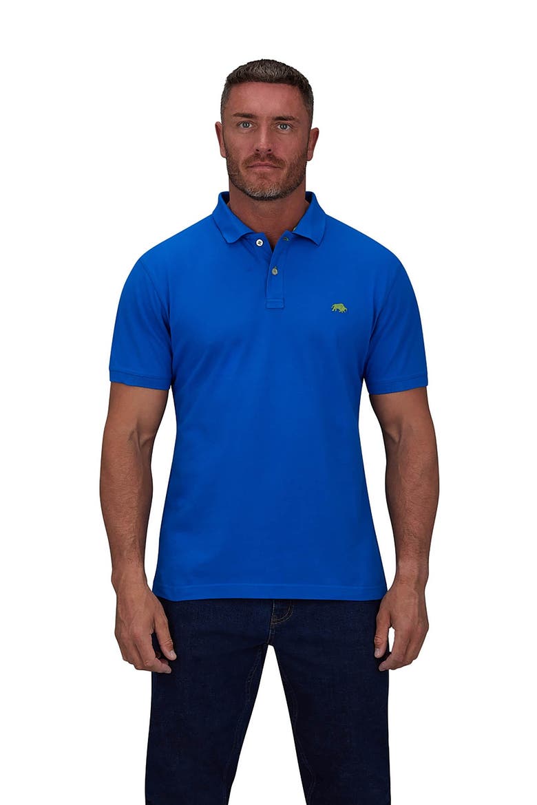100% Cotton Polo Shirt, Main, color, Cobalt Blue