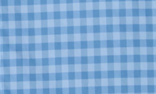 Vineyard Vines Kids' Topsail Check Featherweight Performance Button-down Shirt In Blue