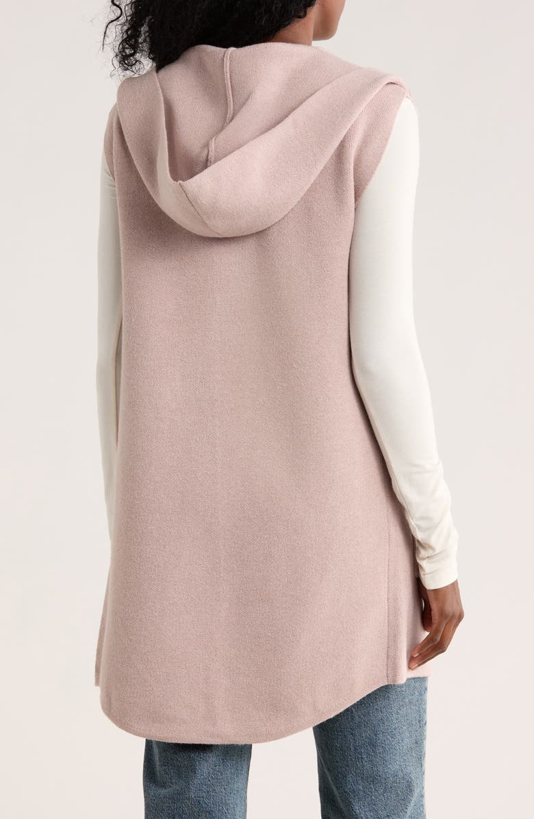 Love Token Hooded Knit Cardigan, Alternate, color, Oatmeal