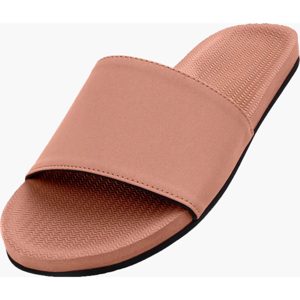 Indosole Responsibly-made Tire Sole Slide Sandals In Brown