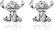 Disney Silver Plated Stitch Stud Earrings