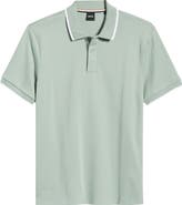 BOSS Parlay Tipped Cotton Polo