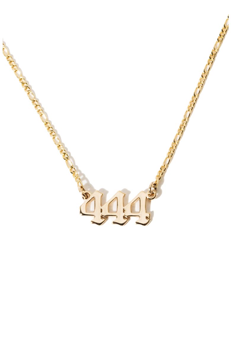 Angel Energy Pendant Necklace, Main, color, GOLD - 4