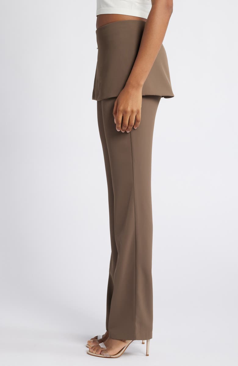 Mistress Rocks Skirt Panel Pants, Alternate, color, 