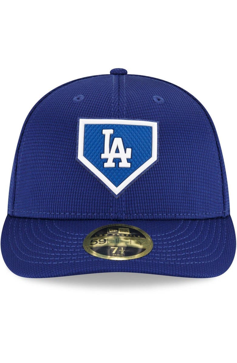New Era Men's New Era Royal Los Angeles Dodgers 2022 Clubhouse Low Profile 59FIFTY Fitted Hat, Alternate, color, 