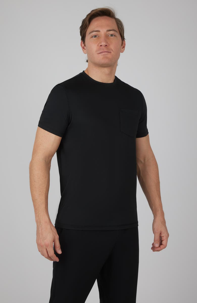 90 DEGREE BY REFLEX Nomad Knit Pocket T-Shirt, Alternate, color,