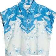 Cleobella Simone Cotton & Linen Button-Up Shirt