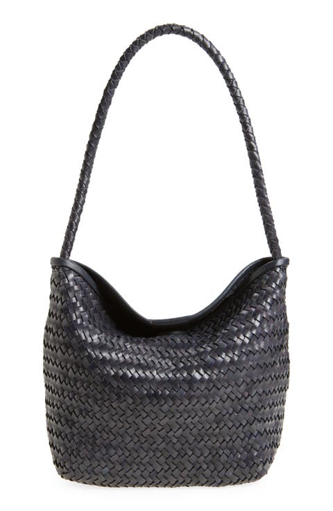 The Handwoven Leather Shoulder Bag