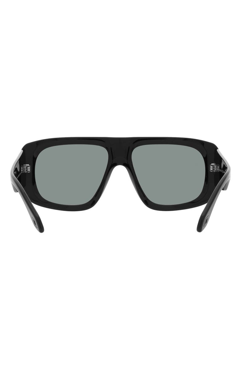 Armani Exchange 56mm Pillow Sunglasses, Alternate, color, 