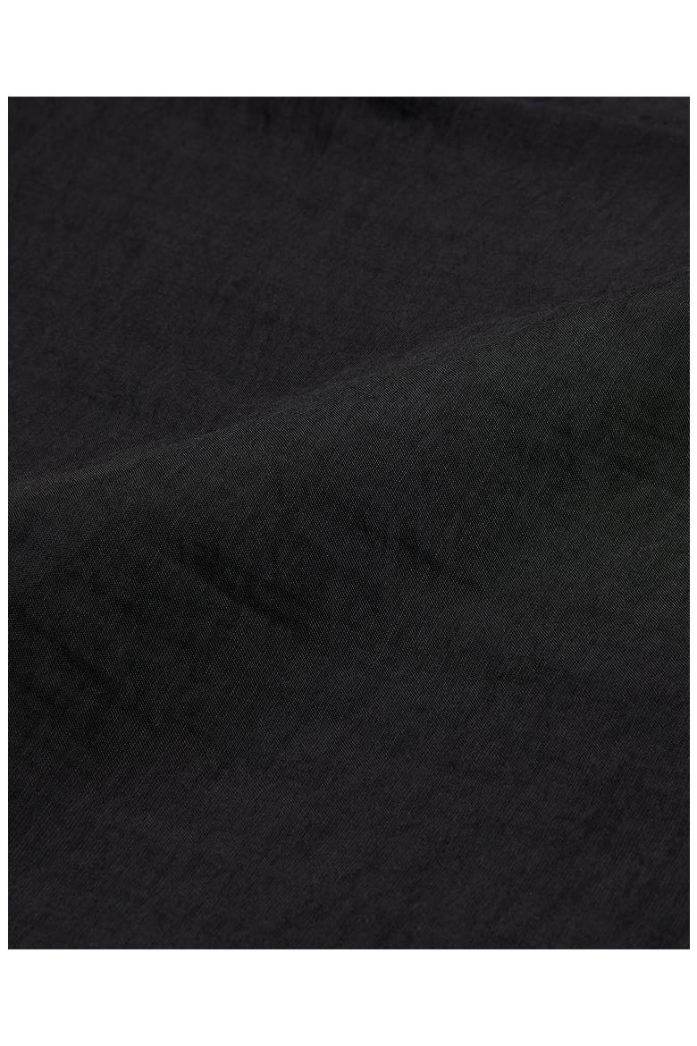Sachiko Ruched Elbow Sleeve Top, Alternate, color, BLACK