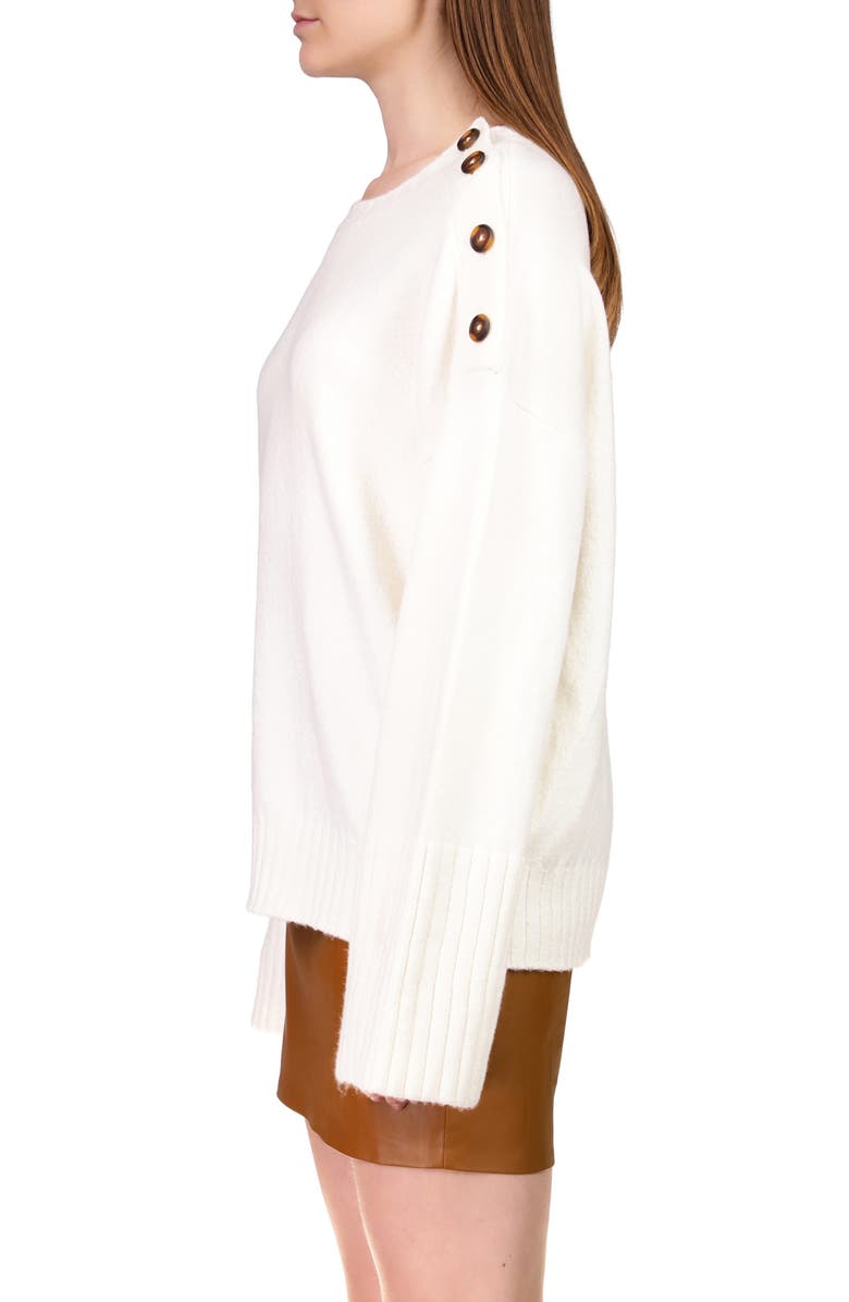 Sanctuary On Arrival Shoulder Button Sweater, Alternate, color,