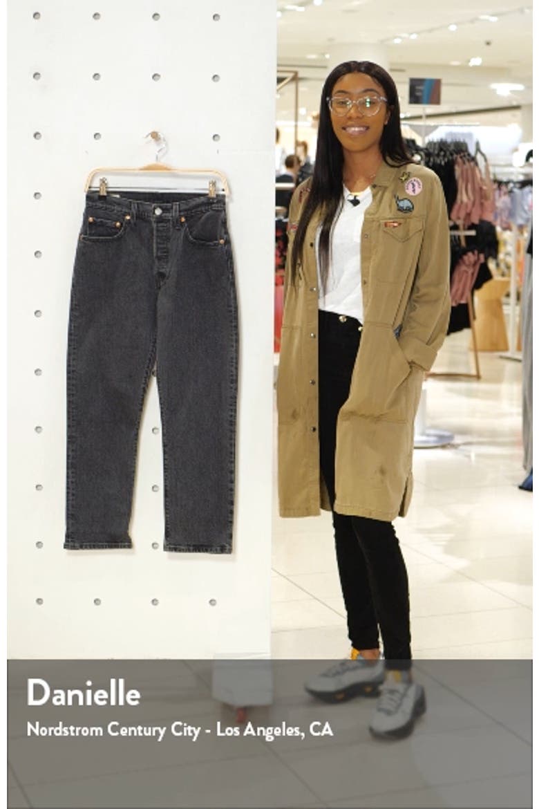 Levi's® 501® High Waist Crop Straight Leg Jeans video