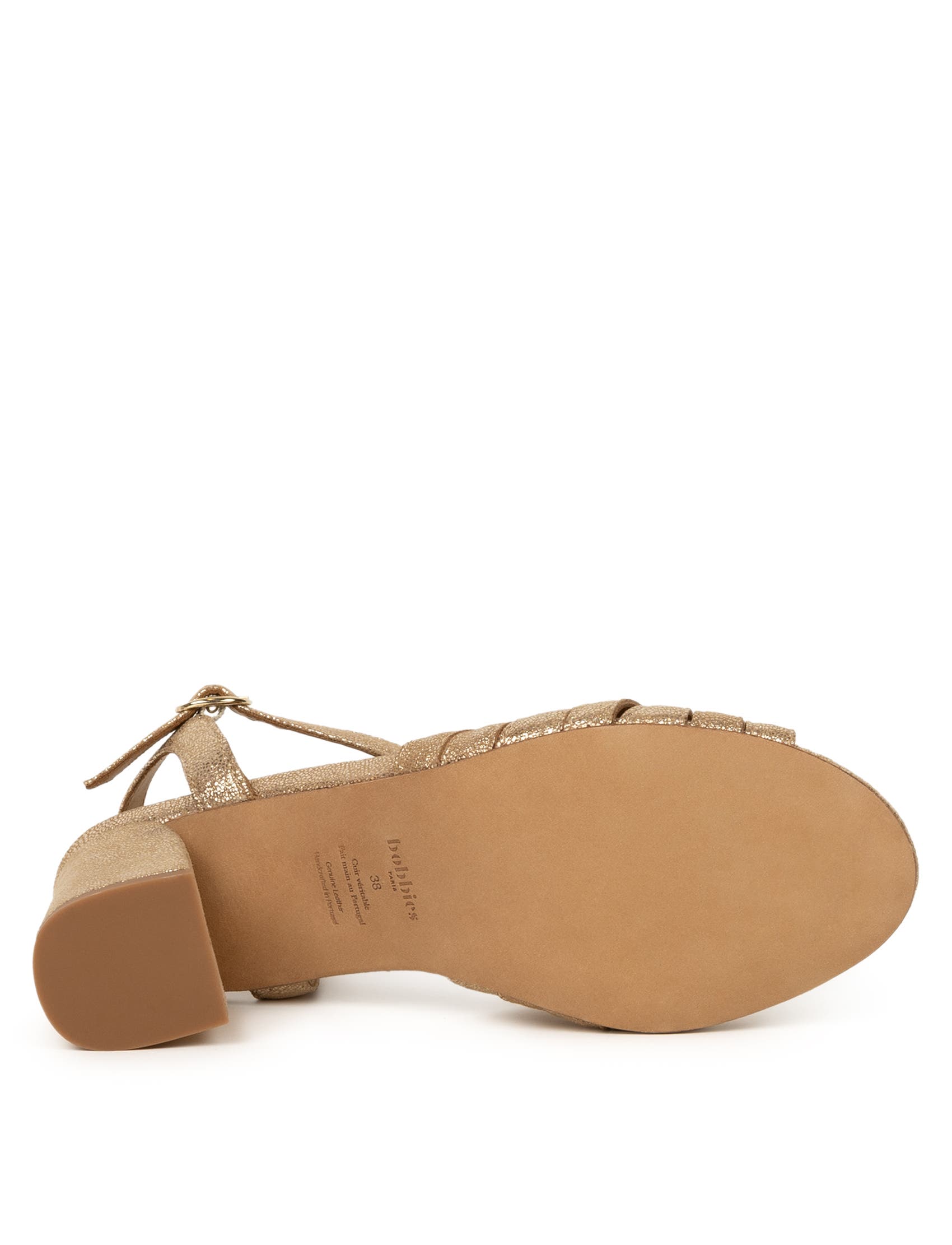 Eileen Heeled Sandals, Alternate, color, Iridescent Champagne