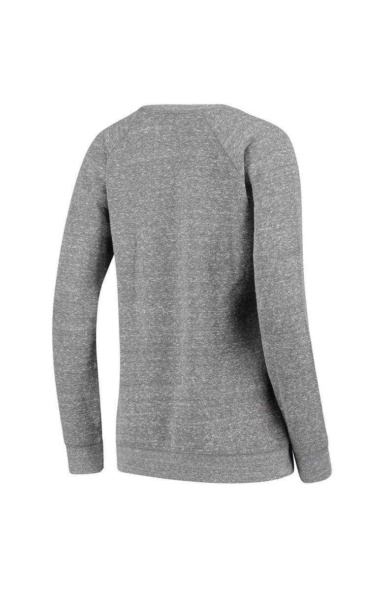 PRESSBOX Women's Pressbox Heathered Gray Colorado Buffaloes Edith Vintage Knobi Pullover Sweatshirt, Alternate, color, Heather Gray