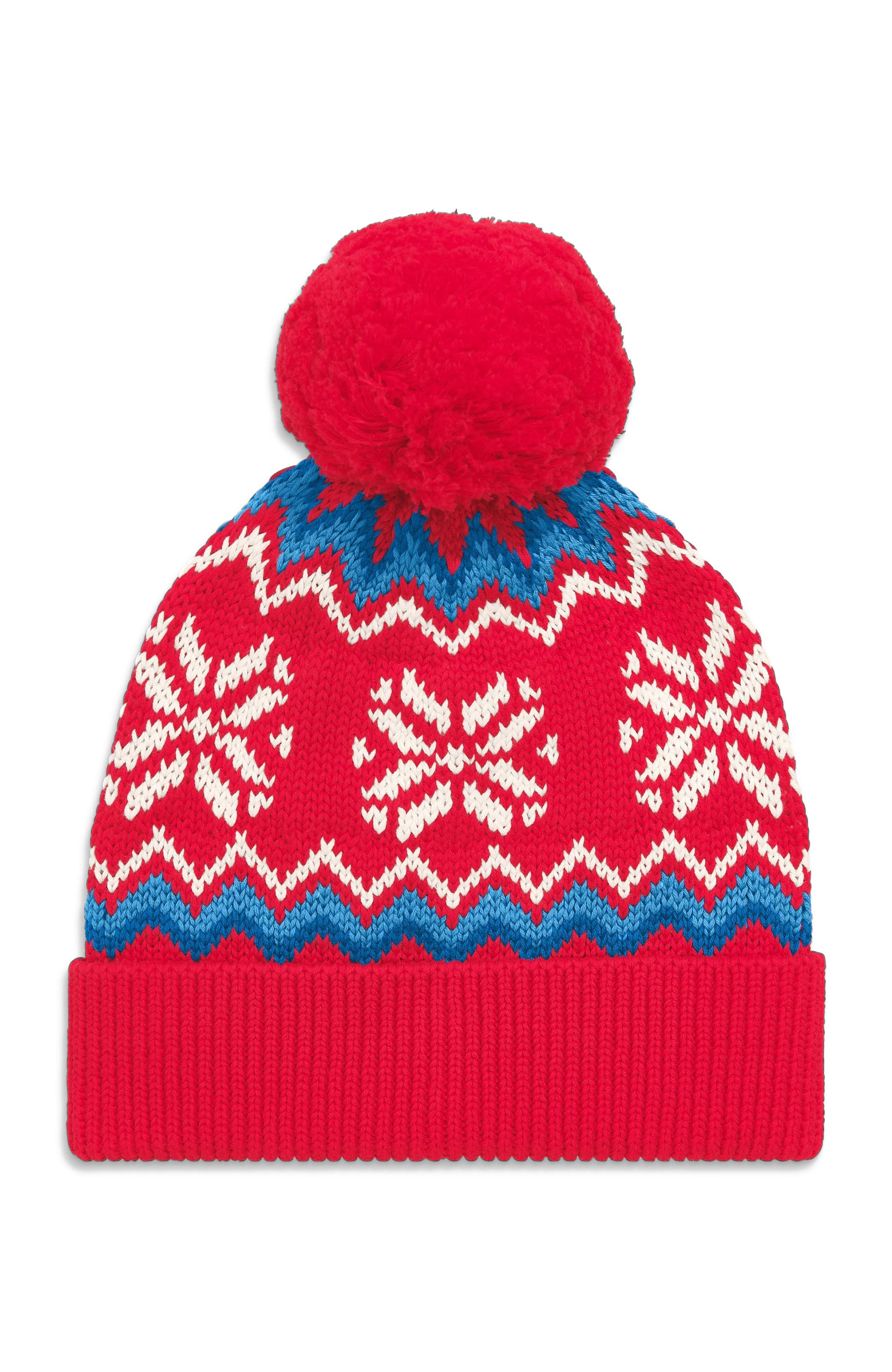 Lollipop Snowflake Fair Isle