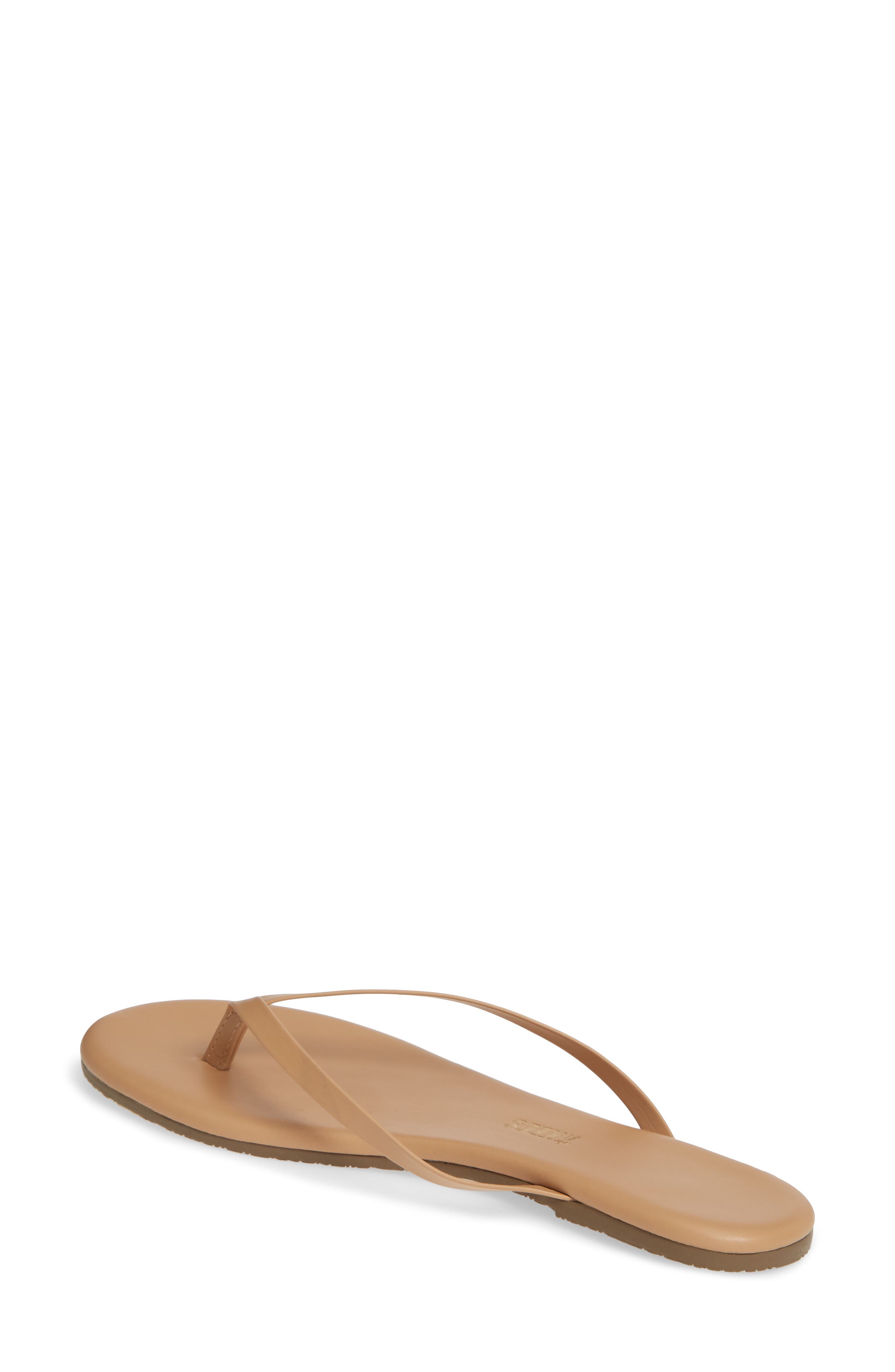 Foundations Matte Flip Flop, Alternate, color, COCOBUTTER