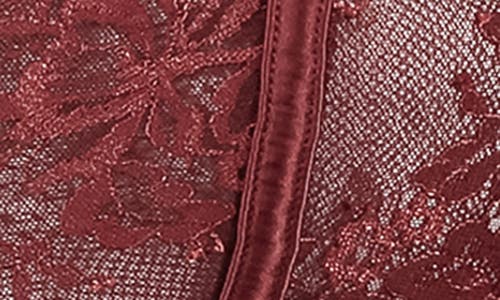 HUNKEMOLLER HUNKEMÖLLER ZOE MESH & EYELASH LACE BODYSUIT 