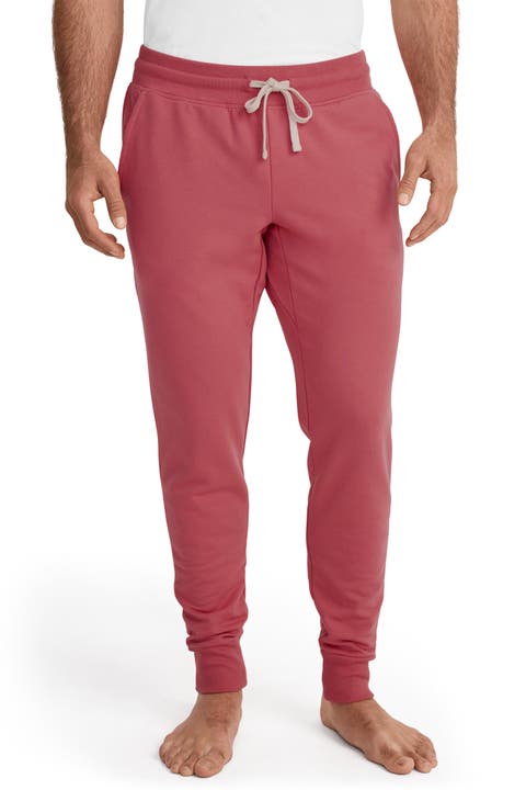 Mens Lightweight Cotton Blend Fleece Jogger