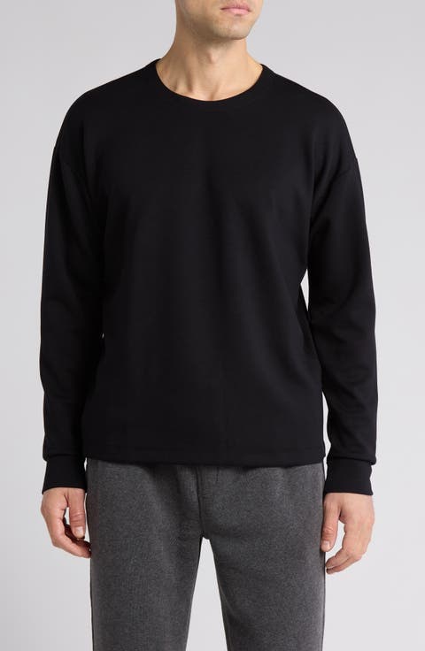 Scuba Knit Oasis Long Sleeve T-Shirt