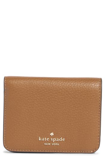 Kate Spade New York Lena Small Bifold Wallet In Brown