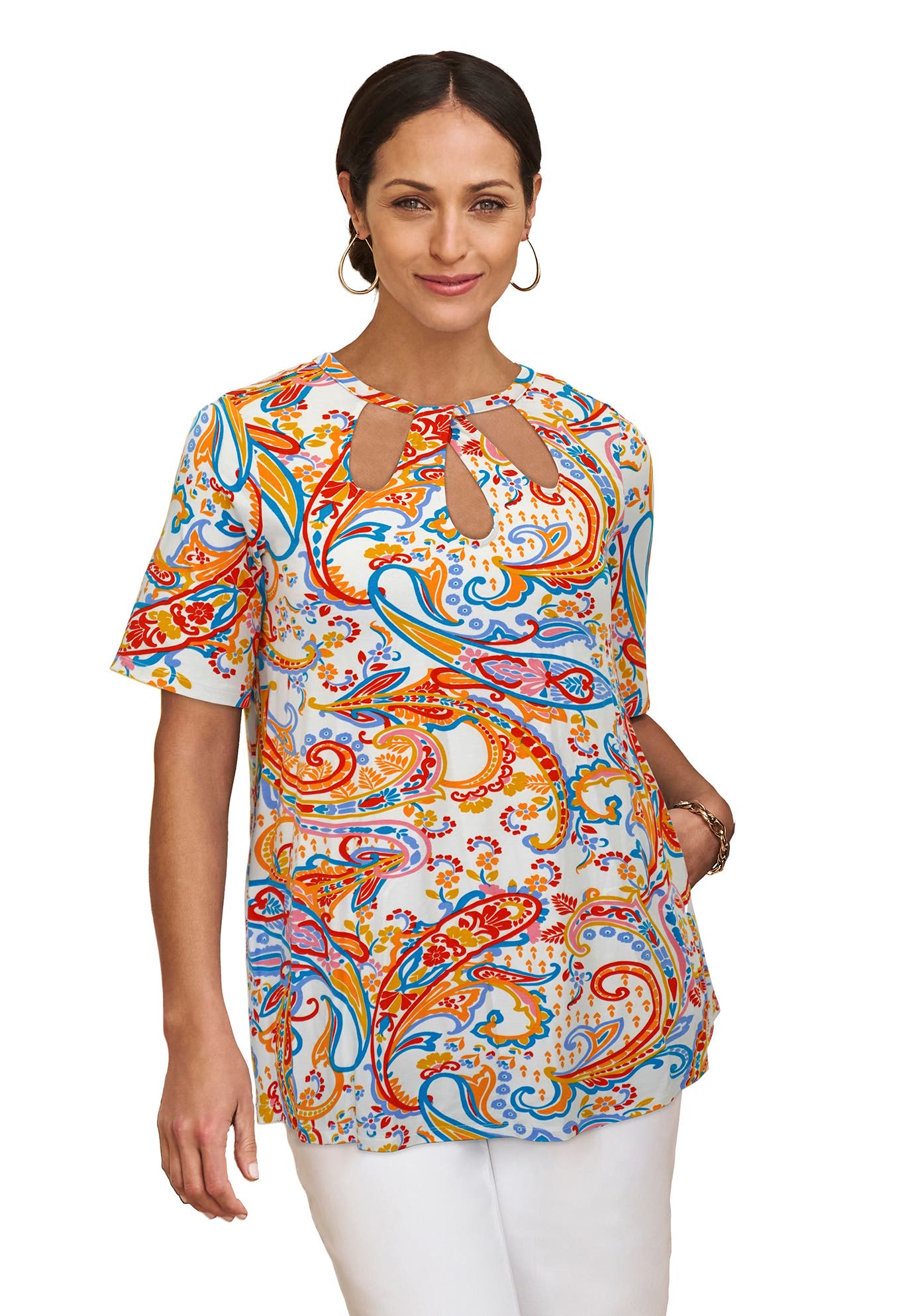 MULTI PAINTERLY PAISLEY