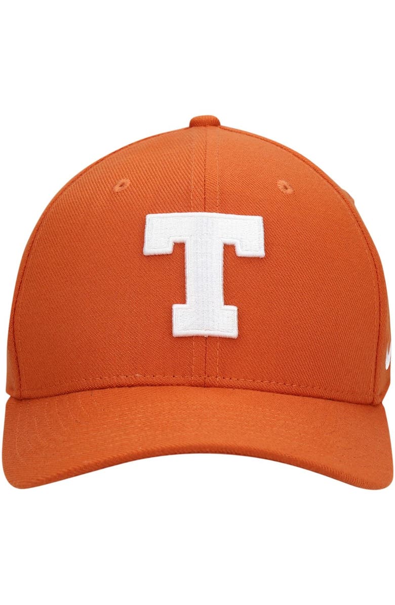 Nike Men's Nike Texas Orange Texas Longhorns Alternate Classic Logo 99 Swoosh Performance Flex Hat, Alternate, color, 