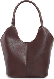 Adornia Top Handle Hobo Bag