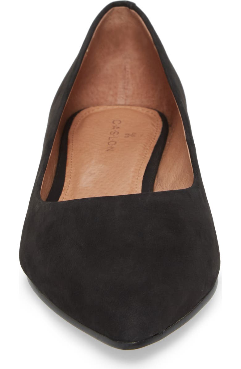 Caslon<sup>®</sup> Luna Pointy Toe Flat, Alternate, color,