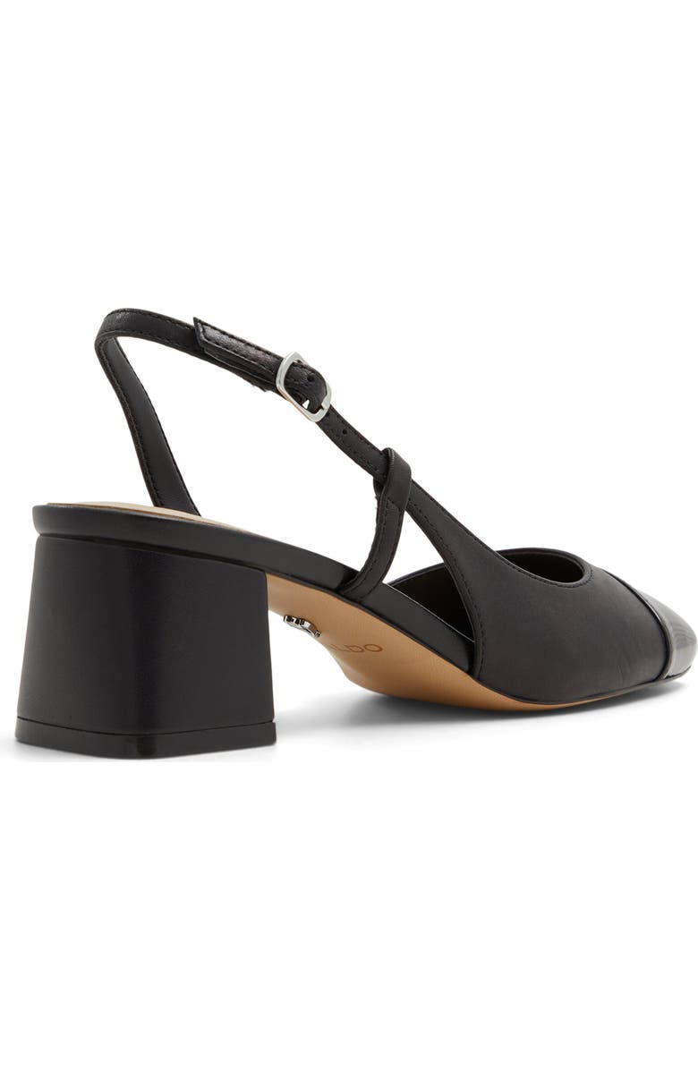 ALDO Bialle Slingback Half D'Orsay Cap Toe Pump, Alternate, color,